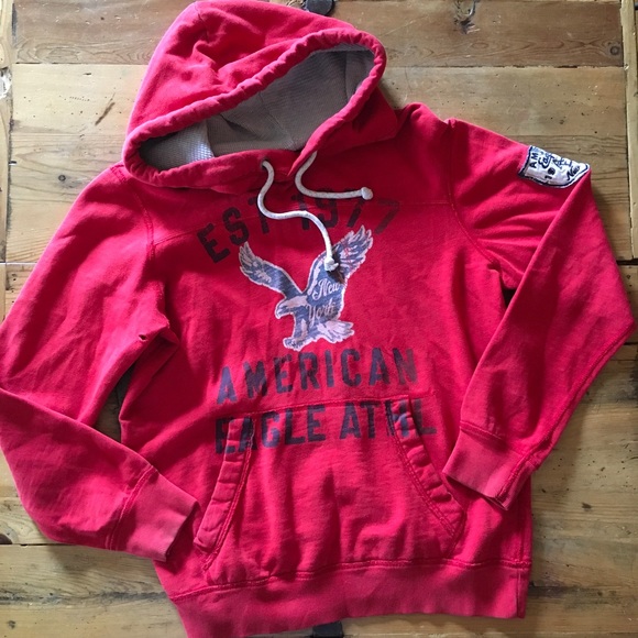 American Eagle Outfitters Other - American Eagle Outfitters Red Pullover Hoodie